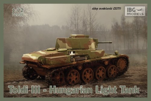 Przejdź do produktu IBG 72030 - 1:72 Toldi III - Hungarian Light Tank