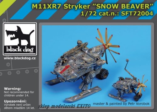 Przejdź do produktu BLACK DOG SFT72004 - 1:72 M11XR7 Stryker Snow Beaver