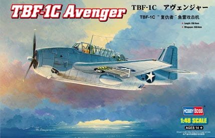 Przejdź do produktu HOBBY BOSS 80314 - 1:48 TBF-1C Avenger