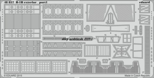 Przejdź do produktu EDUARD 48857 - 1:48 B-1B exterior