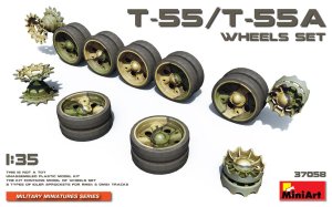 MINIART 37058 - 1:35 T-55/T-55A Wheels set