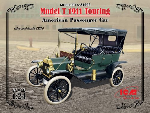 Przejdź do produktu ICM 24002 - 1:24 Model T 1911 Touring  American Passenger Car