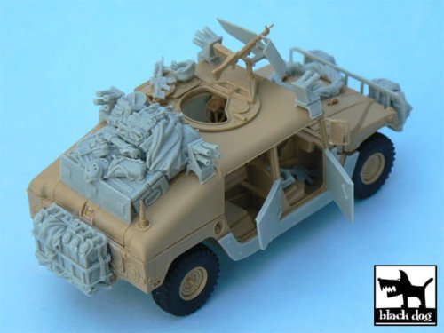 Przejdź do produktu BLACK DOG T48034 - 1:48 Humvee Iraq war accessories set