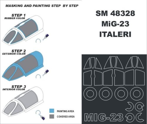 Przejdź do produktu MONTEX SM48328 - 1:48 MiG-23