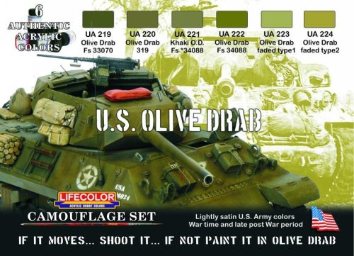 Przejdź do produktu LIFECOLOR CS 11 - U.S. Olive Drab