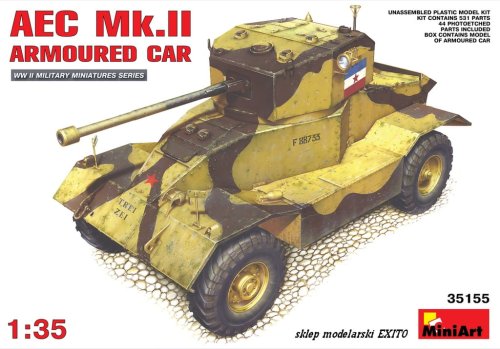 Przejdź do produktu MINIART 35155 - 1:35 AEC Mk.II Armoured Car