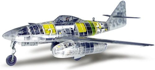 Przejdź do produktu TAMIYA 61091 - 1:48 Me 262 A-1a Clear edition