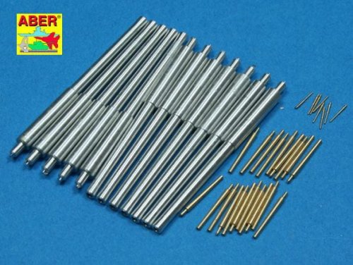Przejdź do produktu ABER 1:350L-51  - 1:350 Set of barrels 356mm x 12; 127mm x 20; 28mm x 8 for Arizona class battleships