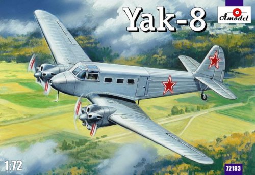 Przejdź do produktu AMODEL 72183 - 1:72 Yak 8