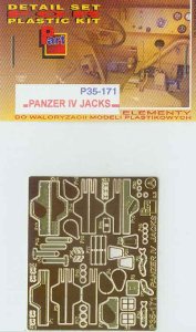 PART P35171 - 1:35 Pz.Kpfw. IV Ausf. B/C/D/F/F and H/J Jacks