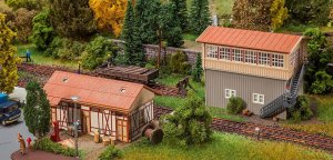 FALLER 120113 H0 - Nastawnia Calw Süd i magazyn