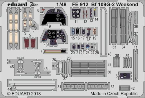Przejdź do produktu EDUARD FE912 - 1:48 Bf 109G-2 Weekend