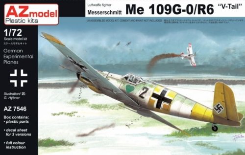 Przejdź do produktu AZ MODEL AZ 7546 - 1:72 Messerschmitt Me 109G-0/R6 V-Tail