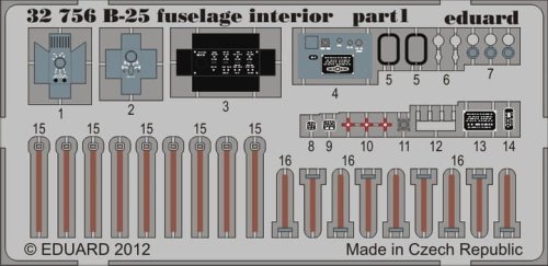 Przejdź do produktu EDUARD 32756 - 1:32 B-25 fuselage interior
