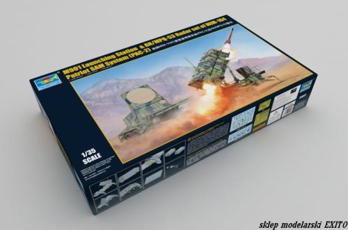 Przejdź do produktu TRUMPETER 01022 - 1:35 M901 Launching Station  & AN/MPQ-53 Radar set of MIM-104 Patriot SAM System (PAC-2)