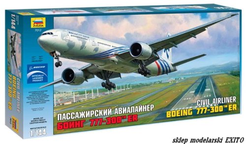 Przejdź do produktu ZVEZDA 7012 - 1:144 Boeing 777-300ER