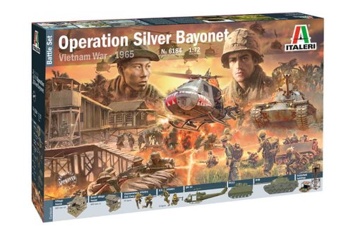 Przejdź do produktu ITALERI 6184 - 1:72 Operation Silver Bayonet - Vietnam War 1965 - Battleset