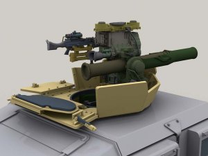 LEGEND LF3D007 - 1:35 Humvee TOW Turret set