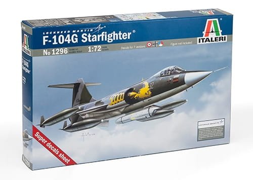Przejdź do produktu ITALERI 1296 - 1:72 F-104 G Starfighter
