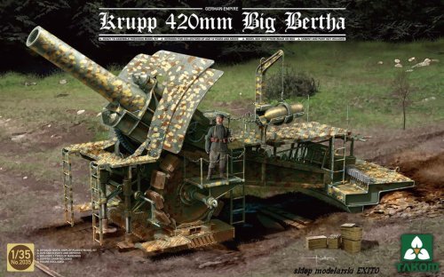 Przejdź do produktu TAKOM 2035 - 1:35 Krupp 420mm Big Bertha