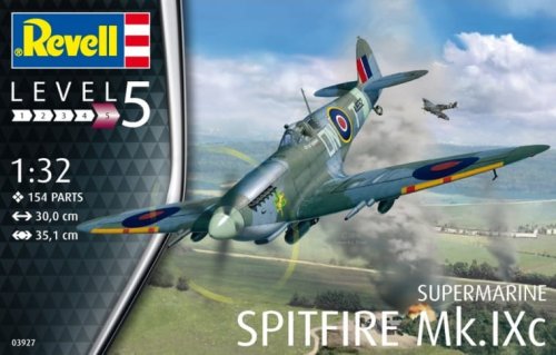 Przejdź do produktu REVELL 03927 - 1:32 Supermarine Spitfire Mk.IXc