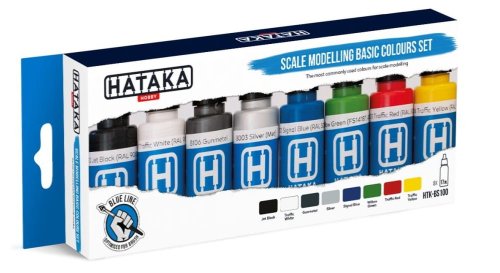 Przejdź do produktu HATAKA BS100 - Zestaw farb Scale Modelling Basic Colours