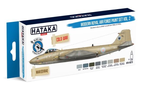 Przejdź do produktu HATAKA BS73 - Zestaw farb Modern Royal Air Force vol. 2