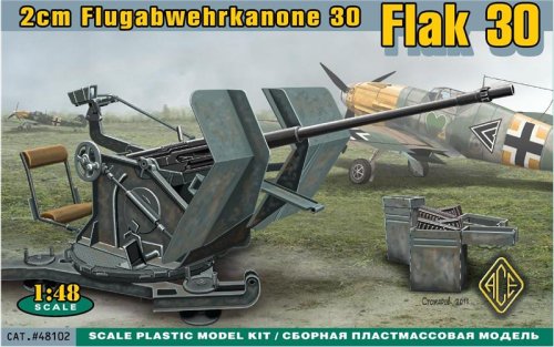 Przejdź do produktu ACE 48102 - 1:48 2 cm Flak 30