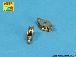 ABER R-08n  - 1:35 All purpose single Pulley x 2 pcs