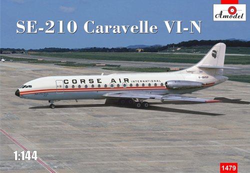 Przejdź do produktu AMODEL 1479 - 1:144 SE-210 Caravelle VI-N