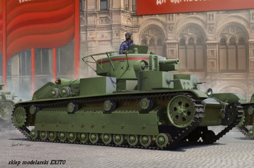 Przejdź do produktu HOBBY BOSS 83851 - 1:35 Soviet T-28 Medium Tank (Early)