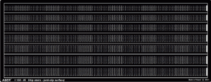 Przejdź do produktu ABER 1:150-05  - 1:150 Ships stairs - anti-slip surface (schody)
