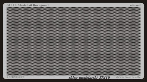 Przejdź do produktu EDUARD 00110 - Mesh 6x6 Hexagonal