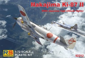 RS MODELS 92212 - 1:72 Nakajima Ki-87 II