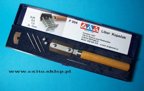 Przejdź do produktu JLC P004 - Piłka modelarska - żyletka (3 ostrza), z uchwytem i akcesoriami