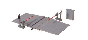 AUHAGEN 41625 H0 - Przejazd kolejowy półrogatka