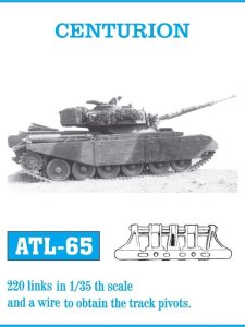 Friulmodel ATL-065 - 1:35 Metalowe gąsienice Centurion