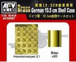 AFV CLUB 35097 - 1:35 German 10.5 cm Shell Case