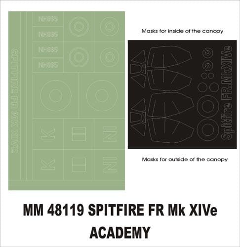 Przejdź do produktu MONTEX MM48119 - 1:48 Spitfire FR Mk.XIVe
