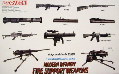 Przejdź do produktu DRAGON 3808 - 1:35 Modern Infantry Fire Support Weapons