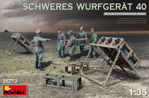 Przejdź do produktu MINIART 35273 - 1:35 Schweres Wurfgerat 40