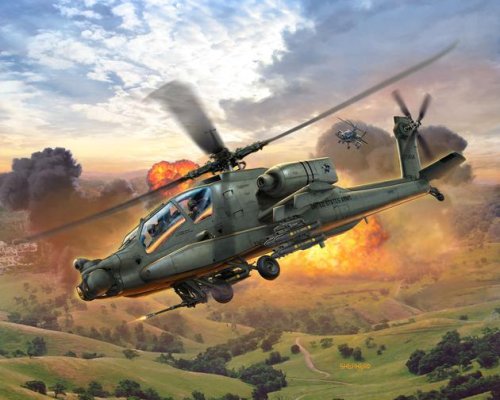 Przejdź do produktu REVELL 04985 - 1:100 AH-64A Apache
