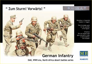 MASTER BOX 3593 - 1:35 German Infantry DAK North Africa WWII