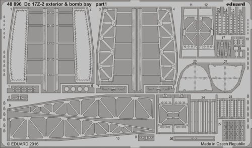 Przejdź do produktu EDUARD 48896 - 1:48 Do 17Z-2 exterior & bomb bay