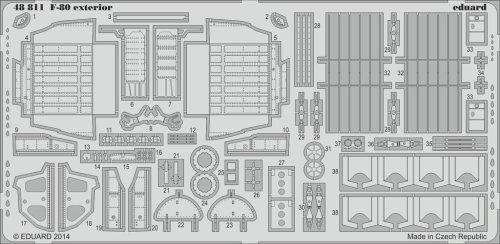 Przejdź do produktu EDUARD 48811 - 1:48 F-80 exterior
