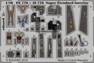 EDUARD FE776 - 1:48 Super Etendard interior