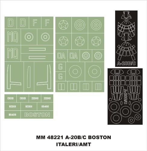 Przejdź do produktu MONTEX MM48221 - 1:48 A-20 B Boston