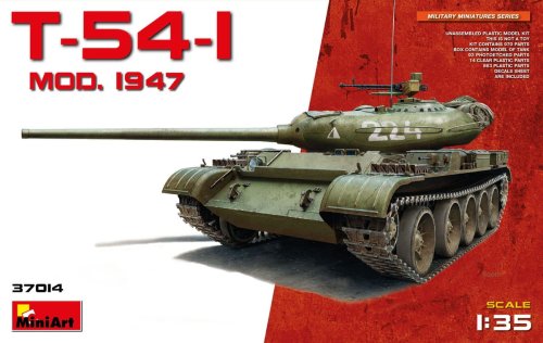 Przejdź do produktu MINIART 37014 - 1:35 T-54-1 Mod.1947 Soviet Medium Tank