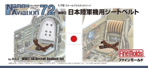 Przejdź do produktu FINE MOLDS NA3 - 1:72 IJA Aircraft Seatbelt Set