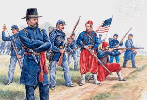 ITALERI 6012 - 1:72 Union Infantry and Zouaves